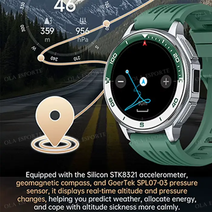 Montres connectées GPS avec cartes hors ligne