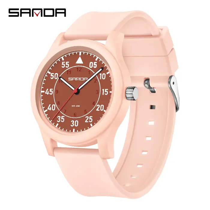 SANDA femmes montres de luxe mode dames montre à Quartz haut élégant marque montre lumineuse étanche