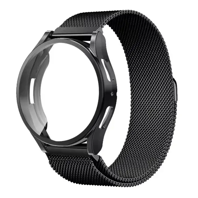 Bracelet en métal + housse en TPU pour Garmin Venu 2 2S 3S 3 2 Plus