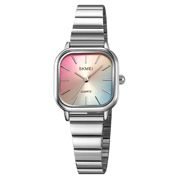 SKMEI 2190 pour dames femme fille femmes montres étanche horloge reloj mujer luxe bracelet en acier