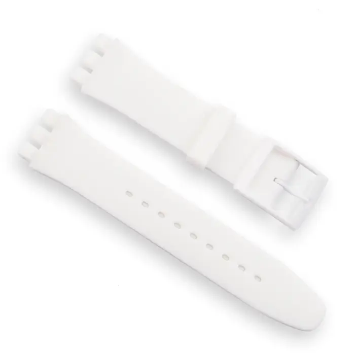 Bracelet de montre noir pour Swatch