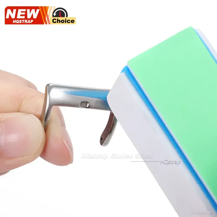 Limes de polissage et tiges de nettoyage pour montres, 4 faces, maille 1000/4000, outil de nettoyage et de polissage pour pièces de montres-bracelets, pour horloger, 1/2/4 pièces
