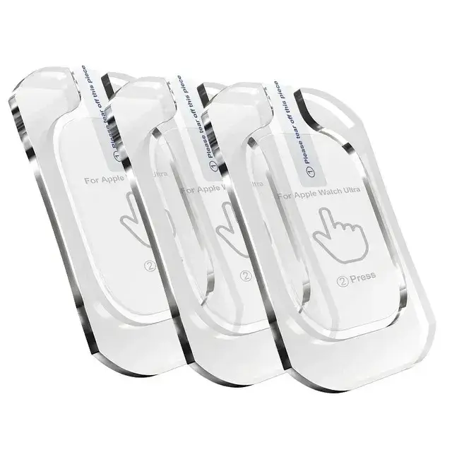 5 pièces verre trempé pour Apple Watch Ultra 2 49mm protecteur d'écran anti-rayures iWatch Ultra sec