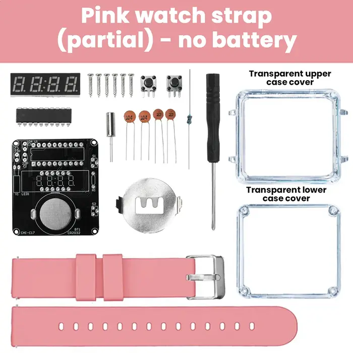 Kit de montre électronique à monter soi-même