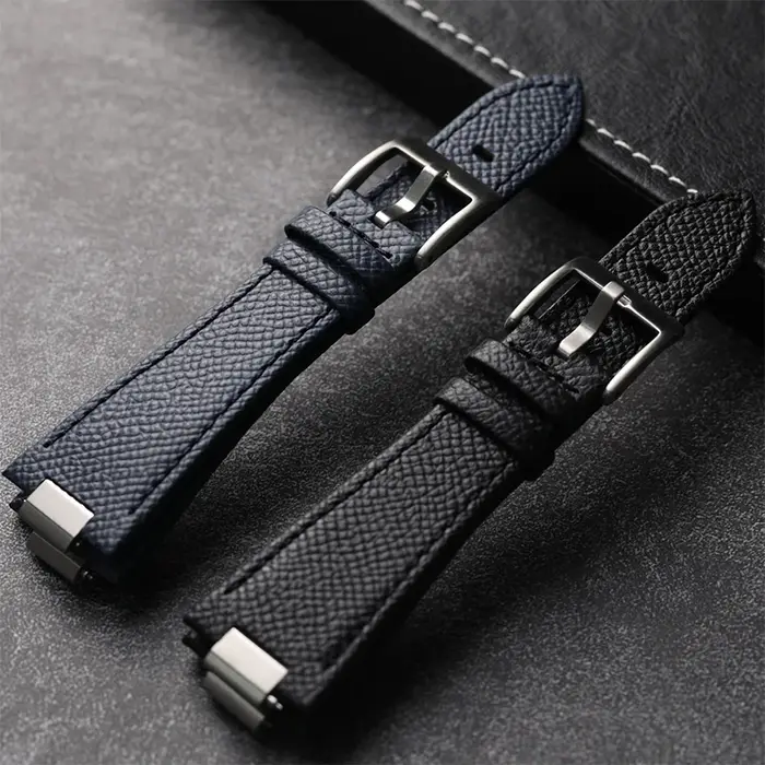 Bracelet en cuir à dégagement rapide pour homme