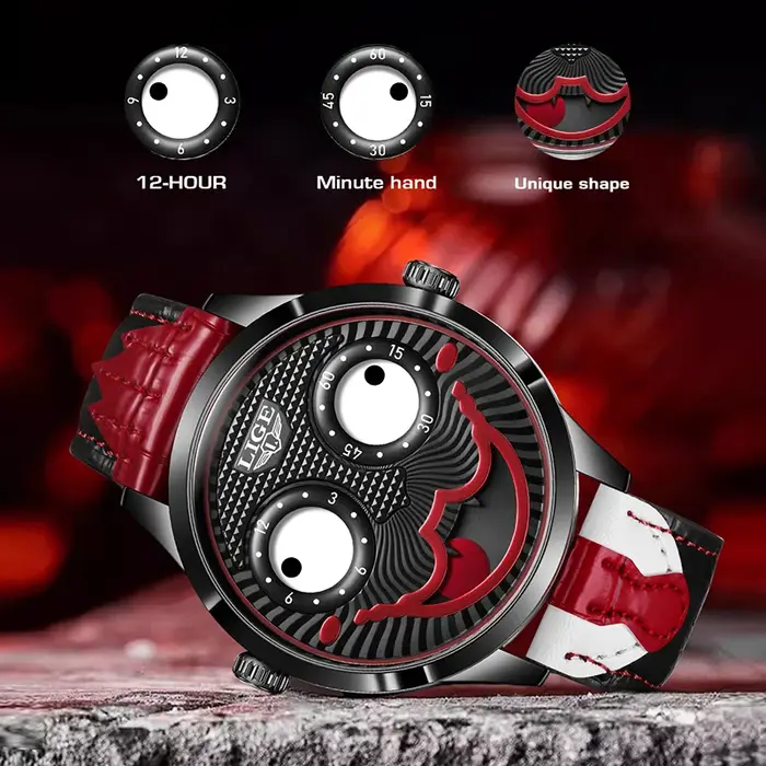 LIGE 2025 montres créatives pour hommes Clown mode