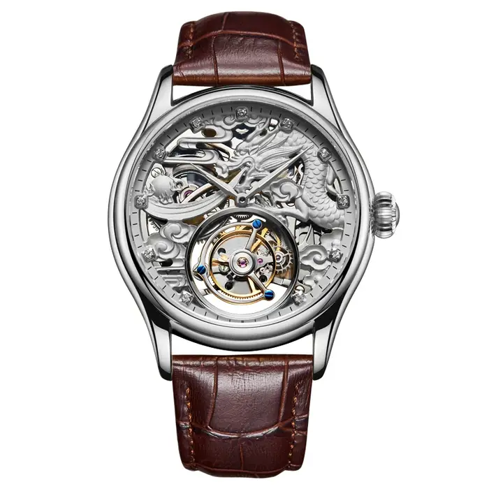 AESOP hommes volant Tourbillon mouvement mécanique automatique montres de luxe