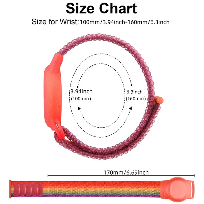 Bracelet en Nylon pour Apple AirTags