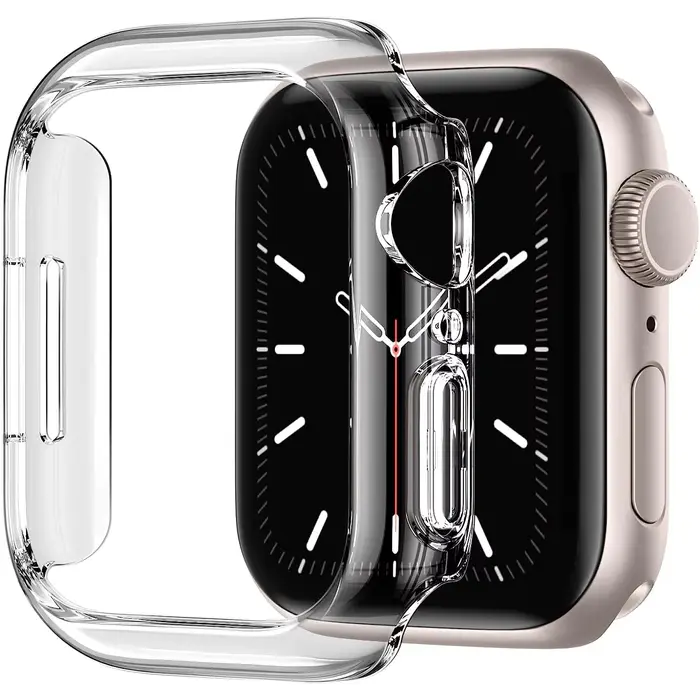 Housse pour Apple Watch, boîtier de protection PC 46mm 40mm 45mm 41mm, coque de protection pour iWat