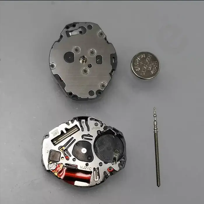 Japon TMI VJ21 Mouvement à quartz mince 3 aiguilles pour la réparation de montres