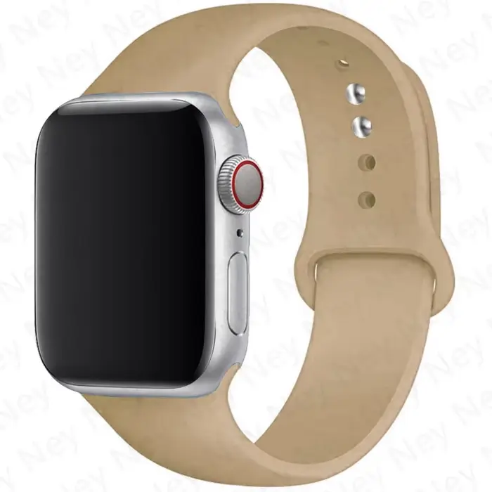 Bracelet de Sport en Silicone souple pour Apple Watch Ultra, 49mm 40mm 44mm 42/38mm, série iWatch 9 
