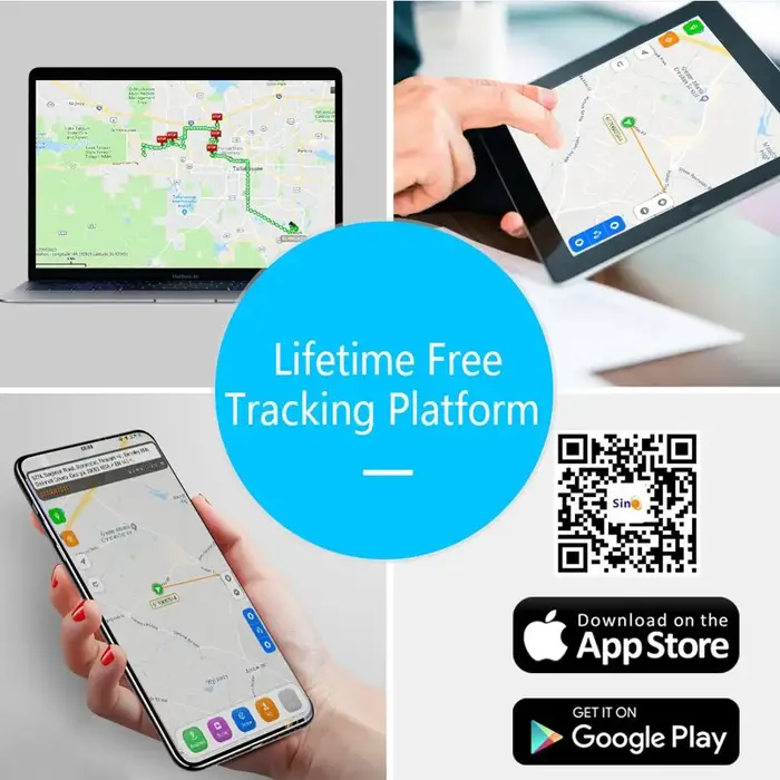 Traceur GPS Global avec batterie intégrée