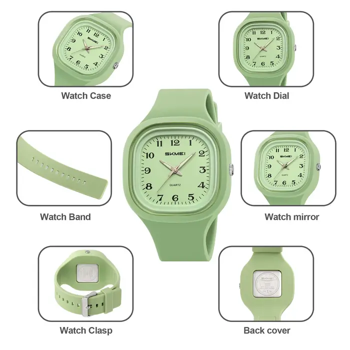 SKMEI jeunesse Cool sport montre à Quartz pour hommes femmes étudiants décontracté