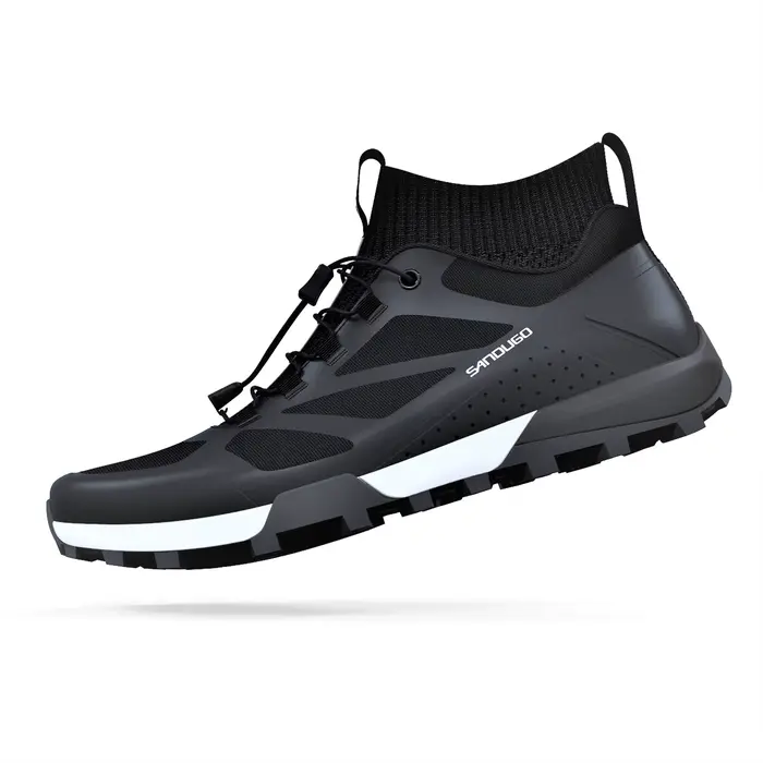 Chaussures de cyclisme VTT pour hommes, chaussures de VTT, chaussures plates adaptées, adaptées au V
