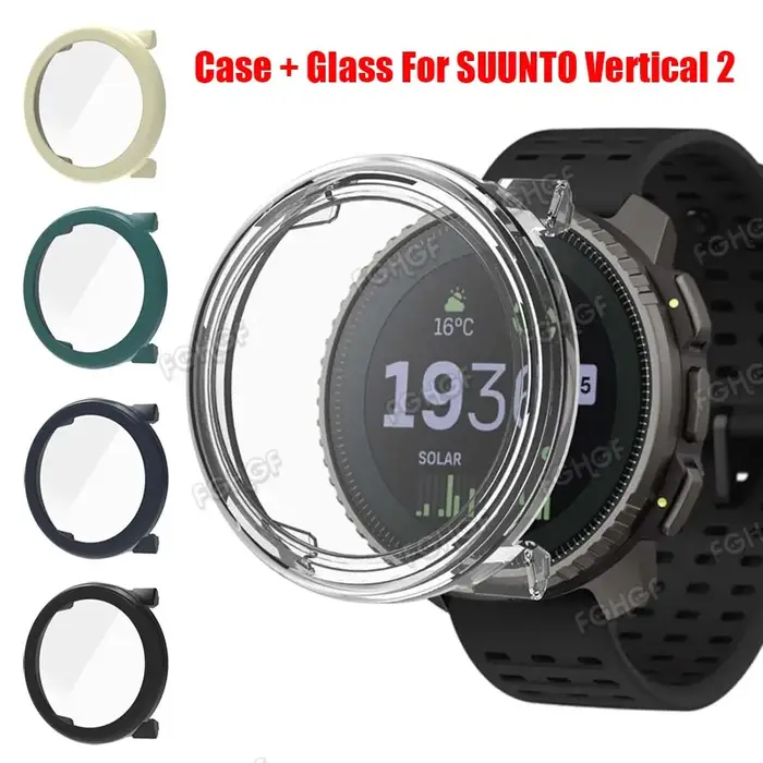 Verre trempé + boîtier pour Suunto Vertical 2