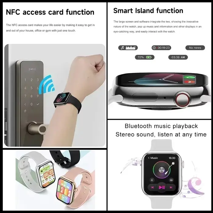 Montre connectée GPS 2026 Série 10 avec mémoire