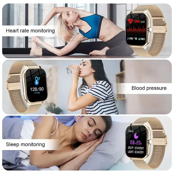 LAXASFIT Nouvelle Montre Connectée Écran HD Répondre aux Appels Passer