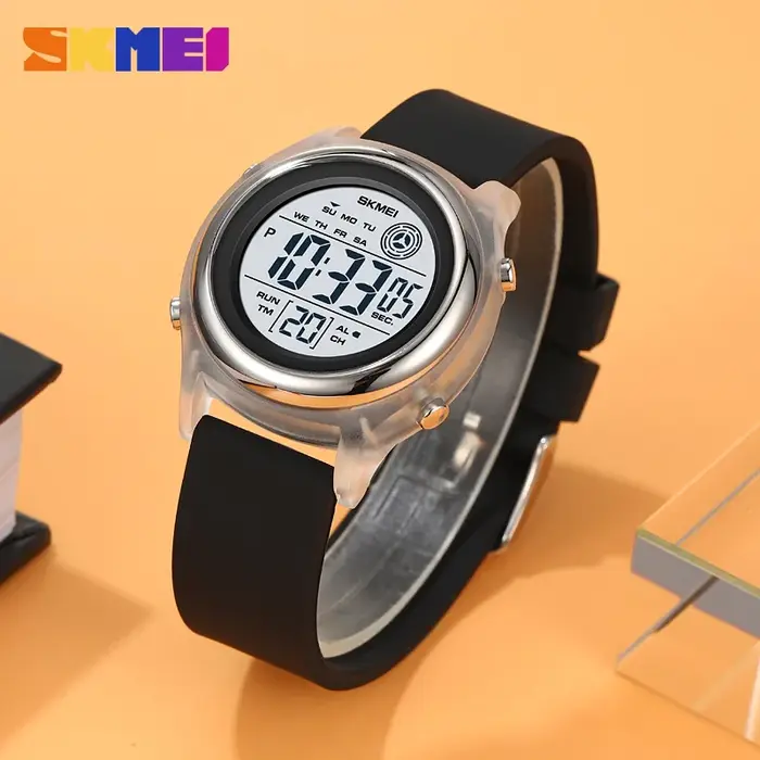SKMEI 2094 femmes chronomètre dame montre-bracelet 50 M étanche antichoc reloj mujer rétro-éclairage affichage compte à rebours montres numériques