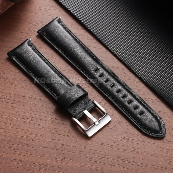 Bracelet de montre en cuir véritable de qualité supérieure