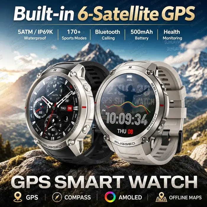 Montre connectée GPS pour triathlon en plein air