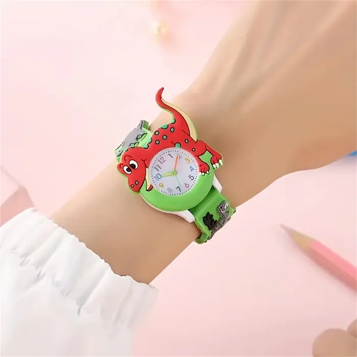 Montre à quartz en silicone pour enfants