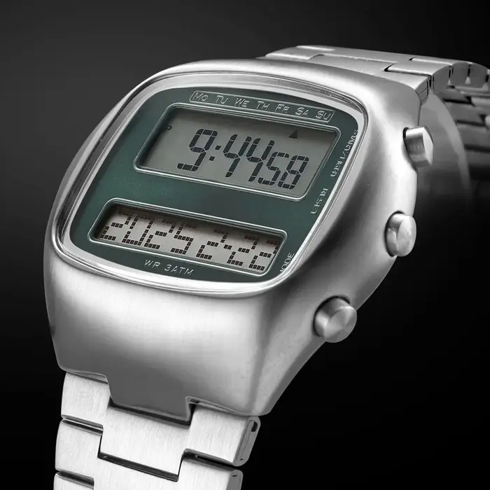 Montre-bracelet numérique rétro unisexe