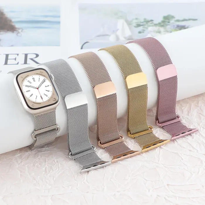 Bracelet à boucle magnétique pour Apple Watch Band