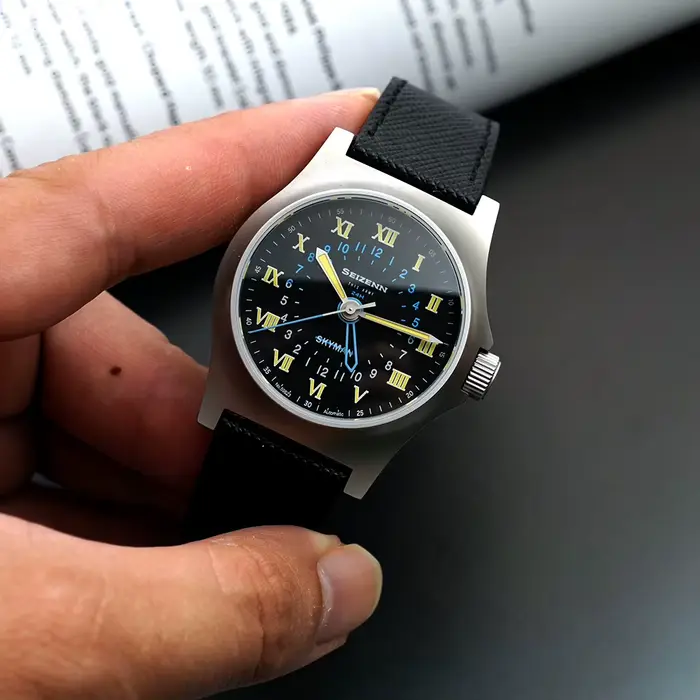 Merkur-Montre mécanique automatique pour homme