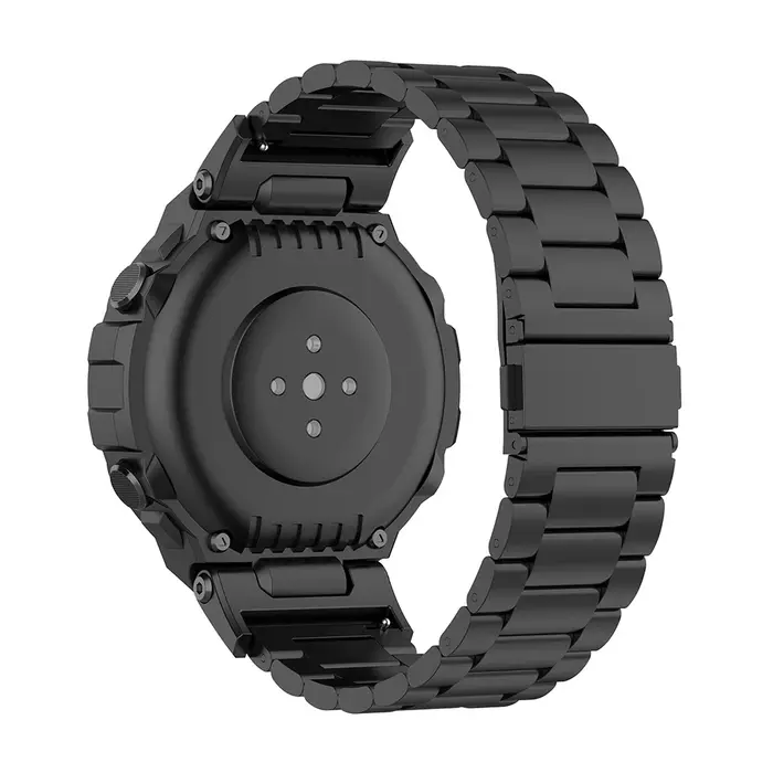 Bracelet en acier inoxydable pour Amazfit T Rex/t-rex 2
