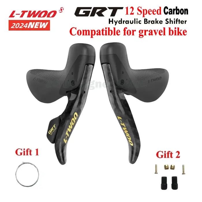 LTWOO-Leviers de frein à disque hydraulique GRT/RX/R9/GR9/R7 pour vélo de route, 1x12/1x1/10S, en al