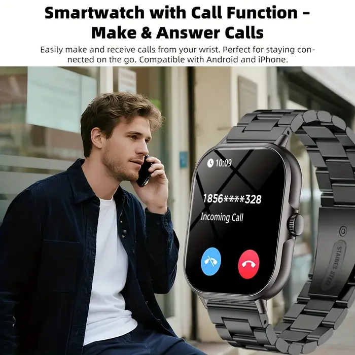 Montre connectée, écran tactile de 2