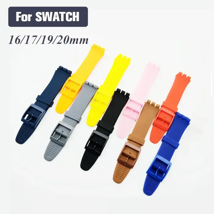 Bracelet en silicone pour montre SWATCH