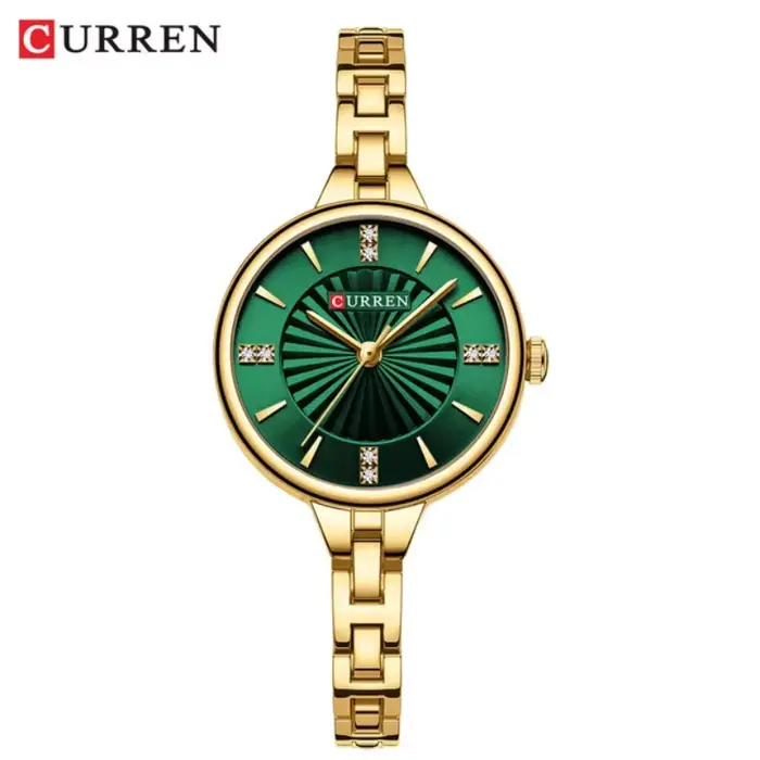 Istro REN-Montre à quartz en acier inoxydable pour femme