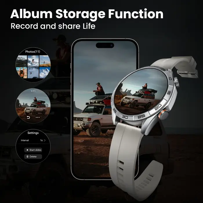 Montre connectée HAYLOU Solar 5 avec appels vocaux