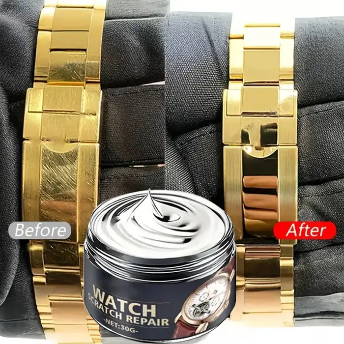 Kit de réparation et de polissage des rayures de montre