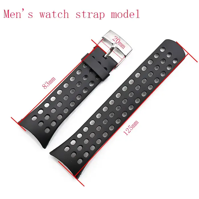 Bracelet de montre en Silicone, accessoires compatibles avec SUUNTO série M M1 M2 M4 M5, bracelet de