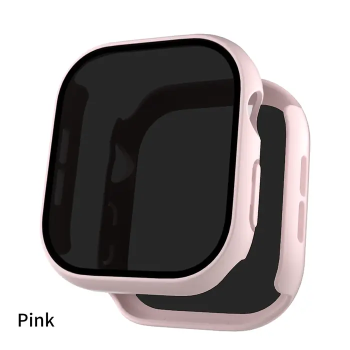 Verre trempé de confidentialité + étui pour Apple Watch 10 46mm 42mm, protecteur d'écran Anti-regard