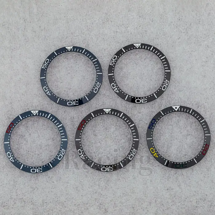 Lunette de montre en céramique pour Seamaster 300 41mm