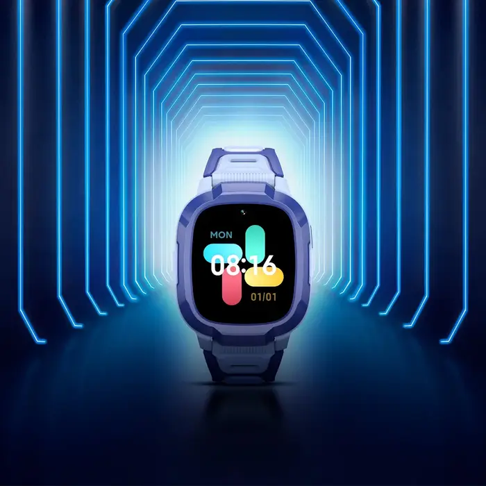 Mibro Kids smartwatch P6 GPS localisation en temps réel app contrôle 900mAh batterie 2mp caméra appel vocal 2atm