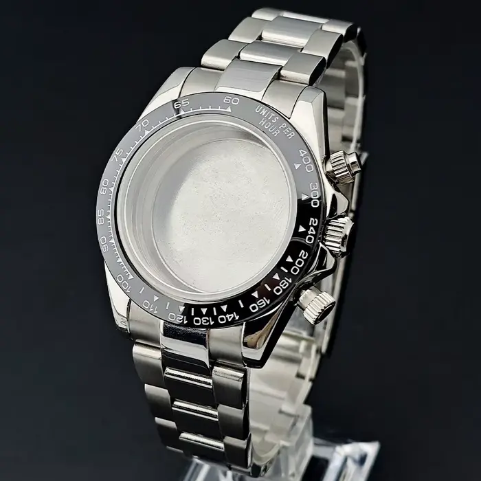 Boîtier en acier pour montres pour hommes