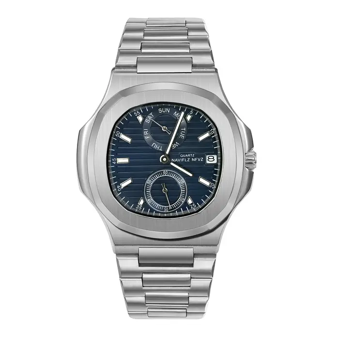 Montres pour hommes, marque de luxe haut de gamme, chronographe, montre de sport, montre à quartz en