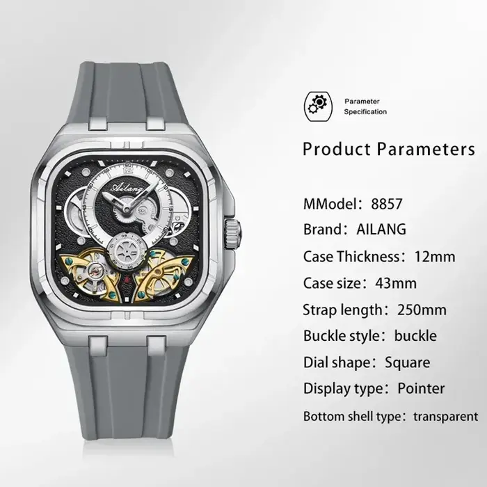 Montre de sport automatique AILANG Tourbillon 2026 créative