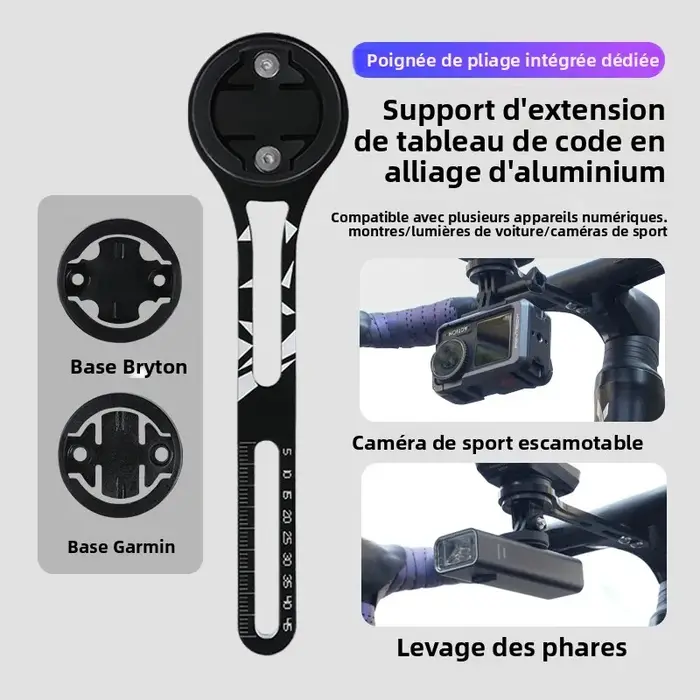 Compteur de vitesse de cyclisme intégré