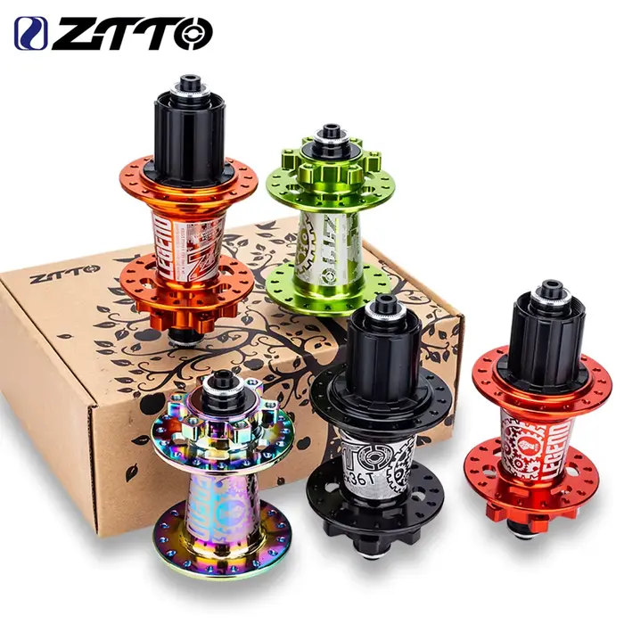 ZTTO moyeu de VTT 32 trous 6 cliquets roulement de frein à disque 10 11 12 vitesses XD axe traversan
