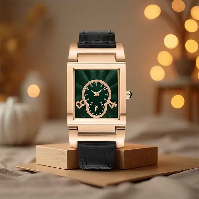 Nouvelle montre de luxe pour homme, cadran unique et créatif, montres élégantes pour homme, bracelet