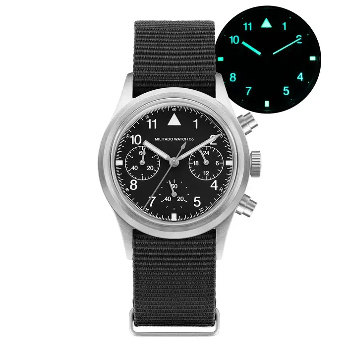 Watchgods WD16760 V2 montre NH34 GMT mouvement saphir cristal haute transparence AR revêtement BGW9 