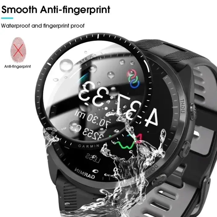Protecteur d'écran anti-rayures pour Garmin Forerunner 965