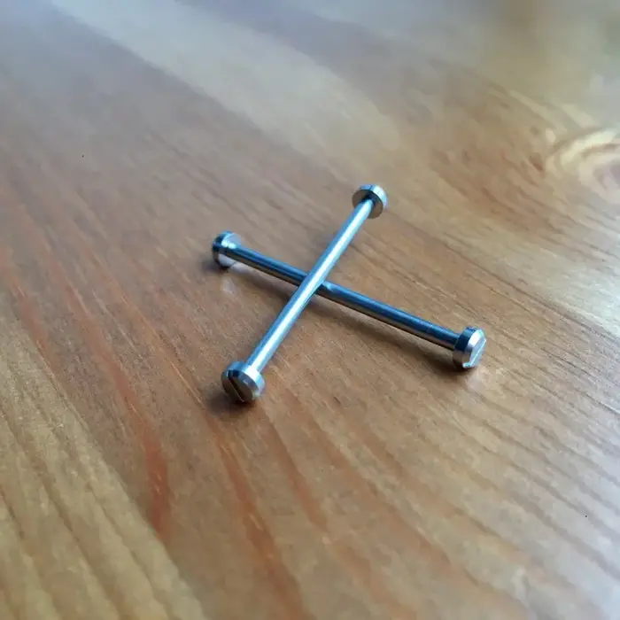 Tube à vis pour bracelet de montre Nixon NX 51-30, axe de fixation A083