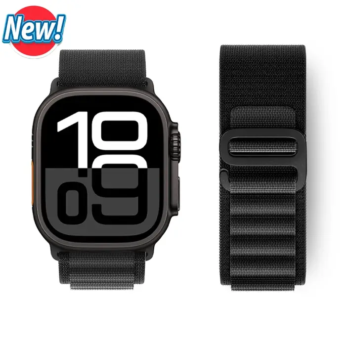 Bracelet à boucle alpine pour Apple Watch Ultra 3 2 bandes 49mm 46mm 45mm 44mm 42mm 41mm 40mm Bracel