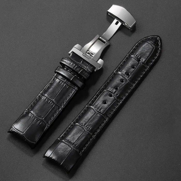 Bracelet de montre à extrémité incurvée pour ceinture de montre Tissot 1853 COUTURIER T 035627 A T 0